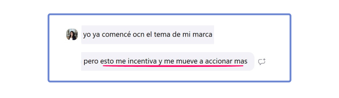 testimonio - 2024 - me incentiva y me mueve a accionar mas