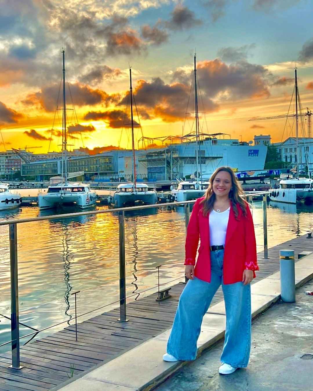 angie blazer fuxia sunset Angie Sammartino